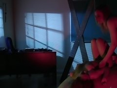 Blondine, Braunhaarige, Lesbisch, Uniform