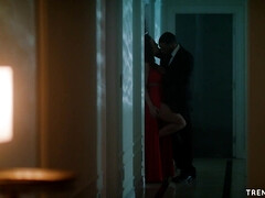 デカパイ, ドレス, 異人種間, 筋肉