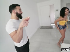 Enthousiasteling, Badpak, Zwart, Sperma shot, Hondjeshouding, Hardcore, Rijden, Geschoren