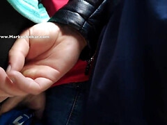 Arsch, Blasen, Brasilien, Braunhaarige, Schwanz, Fett, Flashen, Befummelt