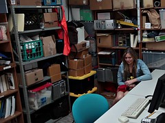 Blair Wiliams teen pussy gets destroyed by the LP Officer