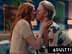 Sadomasoquismo, Rubia, Amarrada, Hd, Lesbiana, Lencería, Pelirrojo