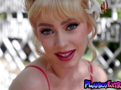 Rubia, Linda, Al aire libre, Pequeña, Flaco, Solo, Tetas