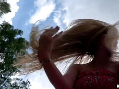 Chica, Verga grande, Rubia, Polla, Tetas naturales, Pov, Coño, Adolescente