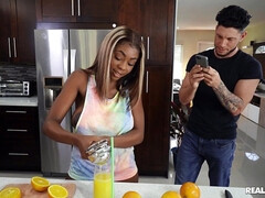 Negro, Garganta profunda, Interracial