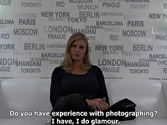 Amateur, Rubia, Checa, Aceite, Pov, Solo, Tetas