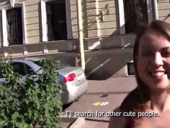 Tricky Agent - A girl in a black dress wants to be fucked