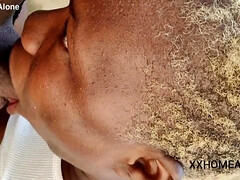 Ebony horny slut outdoor sex