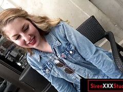 素人, アナル, ブロンド, フェラチオ, イく瞬間, 露出狂, アウトドア, ティーン