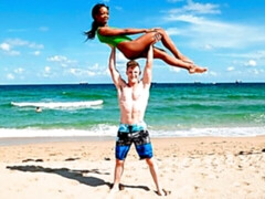 デカ尻, デカパイ, 黒人, フェラチオ, 茶髪の, 黒人, ハードコア, 自然山雀