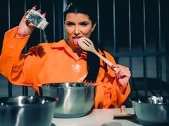 Grosser arsch, Grosse titten, Lesbisch, Lecken, Masturbation, Muschi, Rasiert, Titten