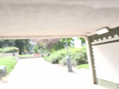 Feisty Euro Chick On All Fours