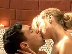 Pijpbeurt, Bruinharig, Oudere vrouw, Zwart, Indisch, Moeder die ik wil neuken, Moeder, Tieten likken