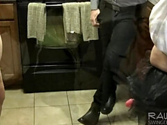 バイセクシャル, フェラチオ, チン, 自家製, オージー, パーティ, ハメ撮り, スインガー