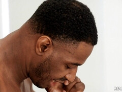 デカパイ, 黒人, フェラチオ, イマラチオ, 黒人, なめる, オマンコ, 馬乗り