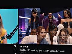 Pijpbeurt, Sperma, Sperma shot, Dubbele penetratie, Sperma in gezicht, Interraciaal, Shemale, Trio