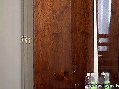 Hard fuck with nubile redhead Jessie Way