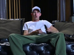 Nympho Gwen Stark seduces her stepbrother to fuck her on the couch