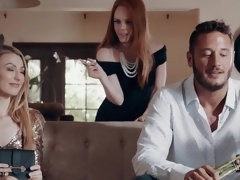 Arsch, Besamung, Schwanz, Familie, Lesbisch, Natürlichen titten, Schwanger, Dürr