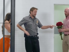 Kont, Grote mammen, Stel, Hardcore, Hd, Man, Politie, Vrouw