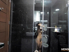 Pijpbeurt, Bruinharig, Sperma, Lul, Hardcore, Hd, Latijnse vrouw, Masturbatie