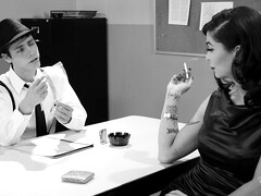 Lamer culo, Tetas grandes, Negro, Mamada, Morena, Tacones, Transexual, Medias largas