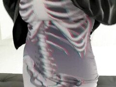 Amateur, Belle grosse femme bgf, Grosse bite, Gros seins, Brunette brune, Seins naturels, Rugueux, Nénés