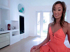 chinese milf stepmother nurtures her stepsons enormous cock