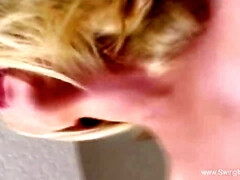 In den arsch, Blondine, Blasen, Geile alte tussi, Hardcore, Hausfrau, Milf, Flotter dreier