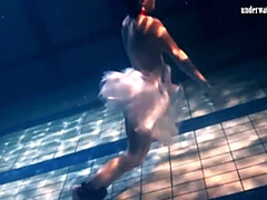 Kleid, Frau, Freundin, Hd, Pool, Jungendliche (18+), Titten, Unter wasser