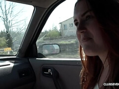 Young hitchhiker with big ass banged