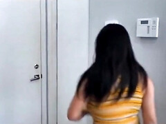 緊縛, フェラチオ, 茶髪の, イく瞬間, チン, 顔射, 自家製, オナニー