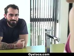 茶髪の, イく瞬間, バック, ラティーナ, メイド, 怪物, 叫ぶ, オッパイの