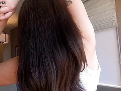 Aziatisch, Grote mammen, Universiteit, Sperma, Hd, Masseren, Gezichtspunt, Tieten likken