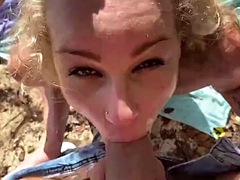 BBC Beach Encounter Hubby Gets Dirty Seconds