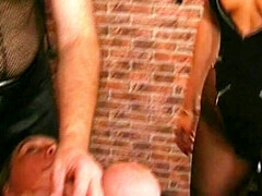 デカパイ, ブロンド, ボンデージ, 気狂い, フェティッシュ, オナニー, オッパイの, ヴィンテージ