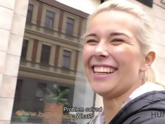 Blondine, Blasen, Freund, Paar, Gehörnter ehemann, Tschechisch, Freundin, Geld