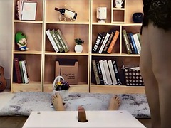 デカチン, ボンデージ, 中国人, 足, フェムドム, 足フェチ, ハメ撮り