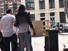 Real indian amsterdam whore doggystyle nailed