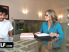 イく瞬間, なめる, ラフ, ショートヘア, 息子, 禁句, ティーン, 三人