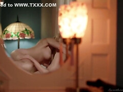 Beauté, Blonde, Queue, Poilue, Hd, Lesbienne, Tatouage, Nénés