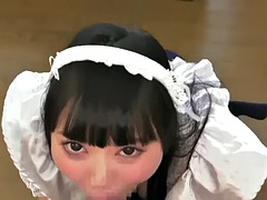 japanese maid bj swallow