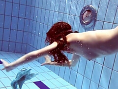 Libuse dirt with indescribable model from Underwater Show