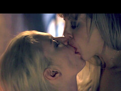 Auto, Hardcore, Absätze, Lesbisch, Lecken, Natürlichen titten, Muschi, Titten