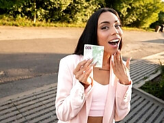 18 jaar, Kont, Bruinharig, Natuurlijke tieten, Gezichtspunt, Mager, Tiener, Tieten likken