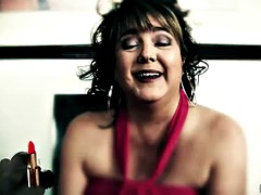 デカチン, デカパイ, 黒人, ブロンド, 黒人, ハードコア, なめる, 淫乱熟女