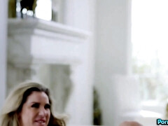 Blondine, Paar, Hardcore, Hd, Milf, Muschi, Tätowierung, Titten