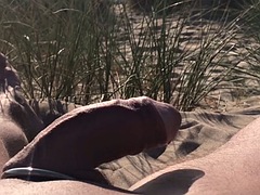 Plage, Attrapée, Néerlandais, Homosexuelle, Branlette thaïlandaise, Masturbation, De plein air, Public