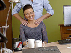 Hot brunette, audition, brunette