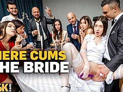 アナル, ドレス, ハードコア, Hd, 公共, ロシア人, 結婚式, 奇妙